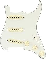 Easy Upgrade: Pre-wired Stratocaster pickguard featuring Tex-Mex SSS pickups for signature Fender tone Powerful Sound: Tex-Mex pickups deliver high output, sparkling highs, and enhanced dynamics Premium Build: Alnico 5 magnets and staggered pole piec...