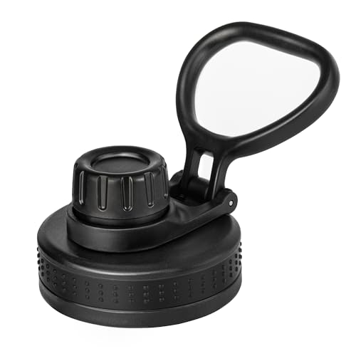 Soledea Replacement Lids Compatible with Hydro Flask Wide Mouth Water Bottle 12, 16, 18, 20, 32, 40, and 64 oz, Top Spout Lid with Handle, Wide Mouth Lid Chug Cap Accessories