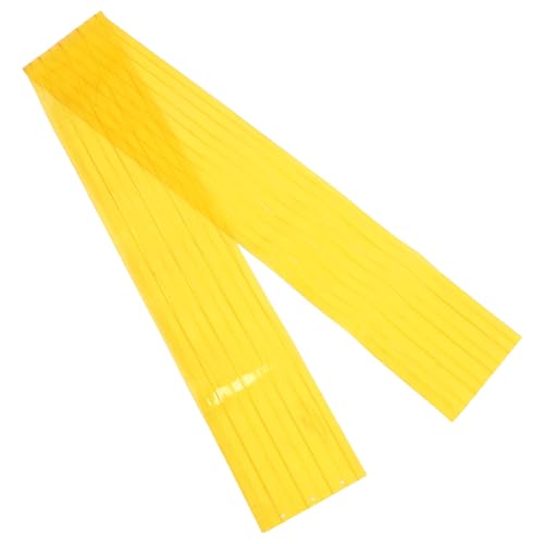 Kisangel Rideau Porte Chien Transparent PVC Épais Anti-Vent Isolation Thermique pour Niche Extérieure Bande Flexible et Résistante pour Remplacement Porte Chenil