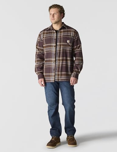 Image of Carhartt Men's Hamilton Relaxed Ls Plaid Shirt
