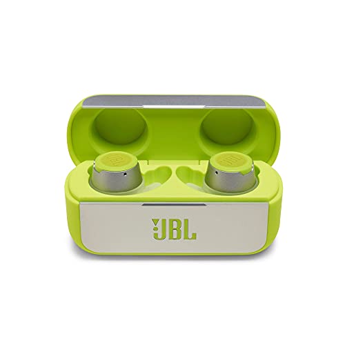 Image of JBL REFLECT FLOW - True Wireless Earbuds, bluetooth sport headphones with microphone, Waterproof, up to 30 hours battery, charging case and quick charge (Green)