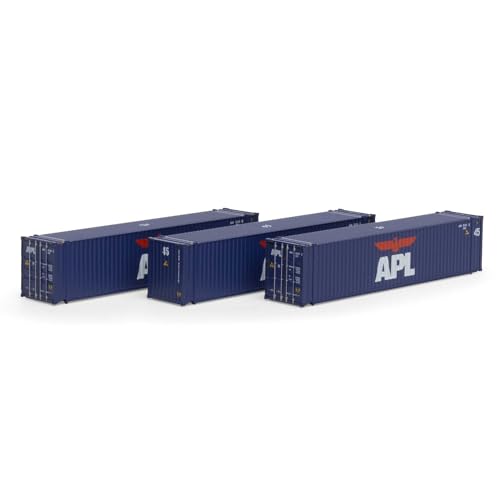 Athearn N 45' Container APL #2 3 ATH17899 N Vehicles