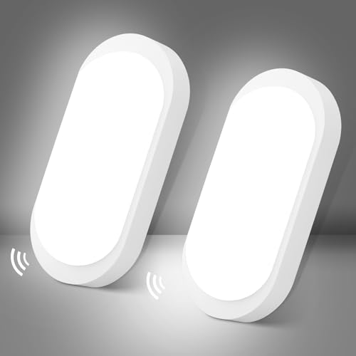Applique murale détecteur mouvement IP65 LED 12W pour garage