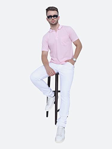 Image of Strechable Denim Regular Fit Mid Waist Light Weight Soft Feel Stretchable Denim Jeans Pant for Men