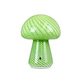 Dyberg Larsen Morkel Tischlampe Grün | Wiederaufladbar Schreibtischlampe Grün in Dänischen Design | Nachttischlampe mit Touch-Funktion | Leselampe für den Innen & Außen