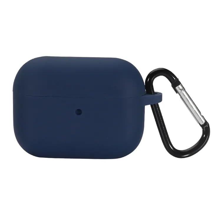Image of Colorcase Front & Back Full Protection Silicon Case Cover for Boat Airdopes Alpha - (Blue) (Airpods Not Included)