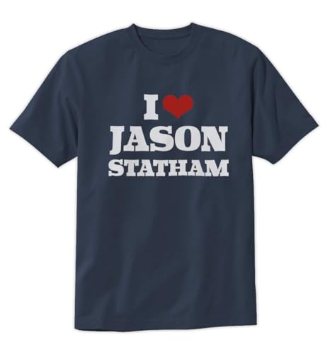 I Love Jason Statham T-Shirt I Heart Jason Statham Unisex Design Tee Short Sleeve Unisex Shirt