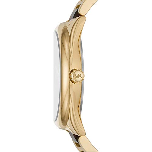 Michael Kors Janelle Watch for Women, Quartz movement with Stainless steel or Leather strap