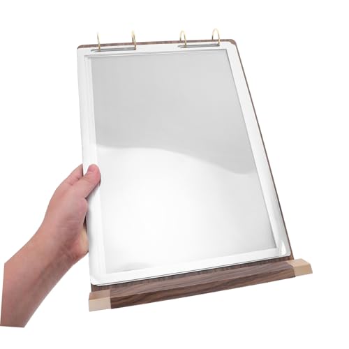 Support de menu bois de noyer Anneome pour une présentation de table chaleureuse - 4