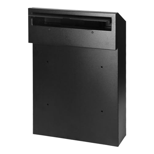 Miratic Briefkasten Günstig Groß und Wasserdicht Beste Briefkasten Klein Briefkasten mit Namen - Ideal für den Außenbereich zwei Montagemöglichkeiten