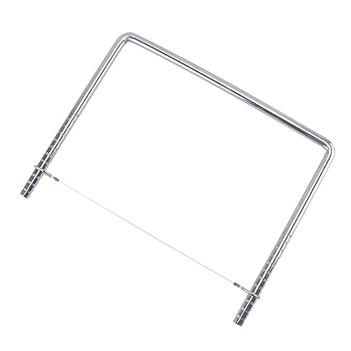 BESTonZON Mud Cutting Bow Acier Inoxydable avec Fil Ajustable Coupe-Argile Arche pour Poterie Et Modelage Outil pour Coupe De Boue Et Pâte