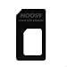 Produktbild Großhandel SIM MICROSIM Adapter Adapter 3 in 1 für Nano SIM auf Micro Standard für Apple für iPhone 5 5g 5. Hohe Qualität