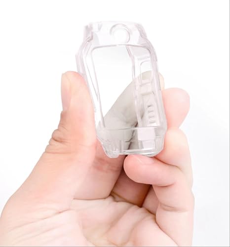 GIOPUEY [2 PACK Case Compatible with imoo Watch Phone Z7, Soft TPU, Shock Resistant, imoo Watch Phone Z7 Cover - Transparent+Transparent