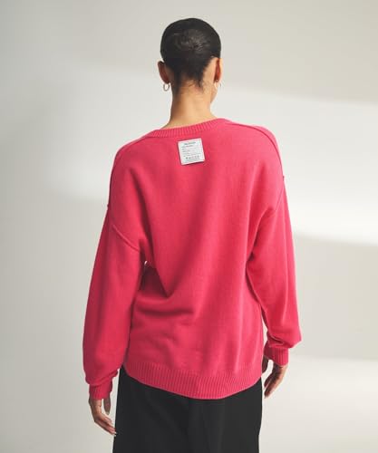 Image of NAADAM Women's Lightweight Reversible Cashmere Crewneck Sweater