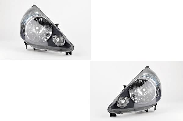 Set Di Fari Alogeni Compatibile Con Honda Jazz GD Con Lampadine