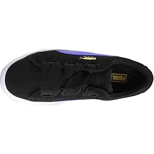 Image of PUMA Kids Girls Suede Heart Lace Up Sneakers Shoes Casual