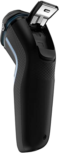 Philips Norelco Shaver For Men Series 3000 Rechargeable Wet/Dry Mens Electric Shavers Electric Razor For Men- Modern Steel Metallic thumb #1