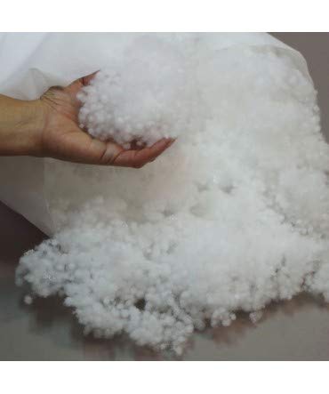 10XDIEZ Fibra para Relleno de Cojines, Almohadas, Peluches, muñecas 1 kg