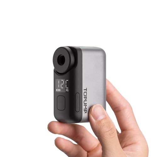 TOPUMP Mini Pompa per Bicicletta, Pompa Elettrica per B...