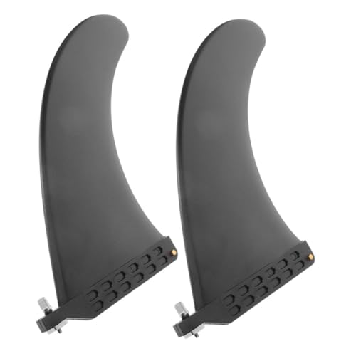HANABASS 2Pcs Surfboard Paddle Fin Detachable Water Separator for Enhanced Paddling Performance Easy Installation and Portability Compatible with Surfboards and Paddleboards
