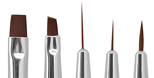 Miniatura 3 de Mia Secret NB-5P - Juego de 5 pinceles para uñas