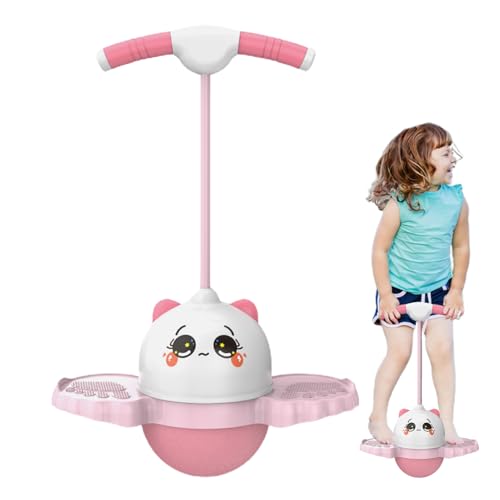 Lanmijia pogoes Stick para Niños | pogoes Ball con Asas | 90KG Equilibrado y Coordinado Pogode Rebote | Saltador Niños Pogosaltarin para Entrenamiento del Equilibrio y Deportes