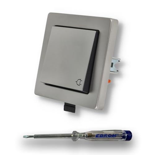 Gira Komplett-Set Klappdose – KlappSteckdose 0454600 1fach Rahmen und...