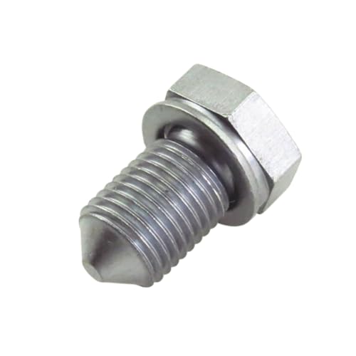 Perno de tornillo para drenaje de aceite motor compatible con A3 A4 A6 TT Q7 N90813202 3