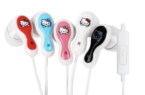 Bandal & Neoul KITTY's Officially Licensed On Ear Earphones with Microphone Capability & Volume...