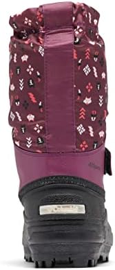 Columbia Youth Unisex Powderbug Forty Print, Marionberry/Peach Blossom, 7 | Image 3