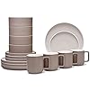 Transform Your Dining Experience: Buy the Noritake ColorTrio 16-Piece Set in Multicolor Browns! – Noritake