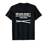 Photo Gallery drummer definition - maglietta divertente da batterista con bacchette maglietta Photo Gallery drummer definition - maglietta divertente da batterista con bacchette maglietta