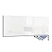 Produktbild Glas-Magnettafel 30x80 Pinnwand Wand mit Zubehör Whiteboard Küche Deko Office Weiß