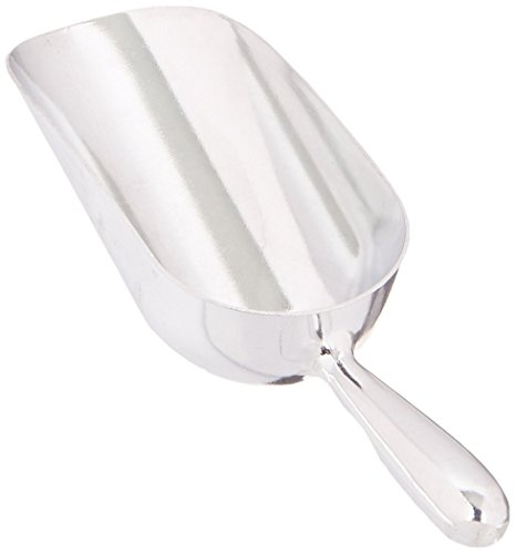 5 oz. Cast Aluminum Scoop with Contoured Handle - Set of 2