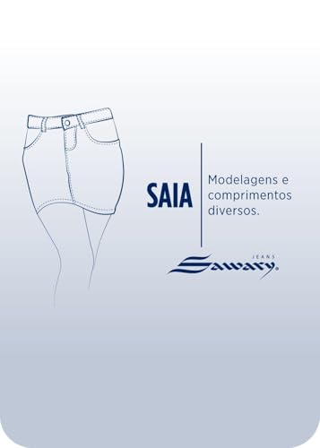 Saia Jeans Sawary Midi - 277134 - IND. 40