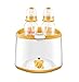 chauffe-biberon Électrique Maison Multifonction 3 en 1 Chauffage Thermos et Stérilisateur Bouteille de Lait Chaud Intelligent Constant Double Multifonction bébé