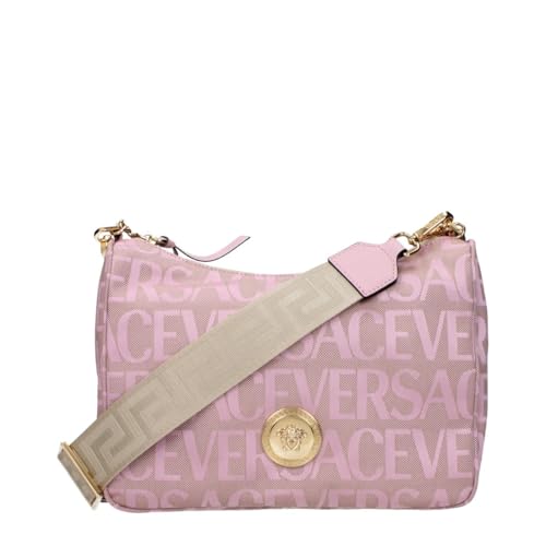 Versace Medusa Pink Fabric Crossbody