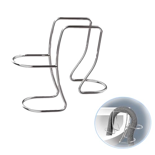 COMATIP Washing Machine Drain Hose Holder Adjustable Drain Hose Holder Hook Laundry Tub Hose Guide Clip Universal Sink Hose Clamp Fits All Drain Hose Universal Utility Sink Hose Clamp
