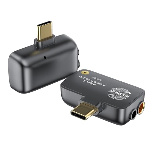 Audirect ATOM4 - Amplificador de auriculares decodificador de audio portátil de 3,5 mm de un solo extremo y salida equilibrada de 4,4 mm, calidad de sonido de alta fidelidad, ligero y portátil - imagen 2