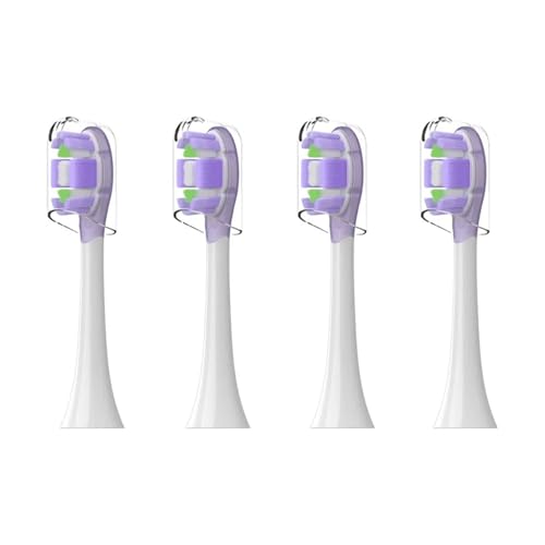 �����p�u���V�w??�b�h 4 �AXiaomi �ƌ݊�������A�U���d�����u���V Pro�AMES610 MES609 ���u���V�w�b�h�_�炩����(PURPLE)