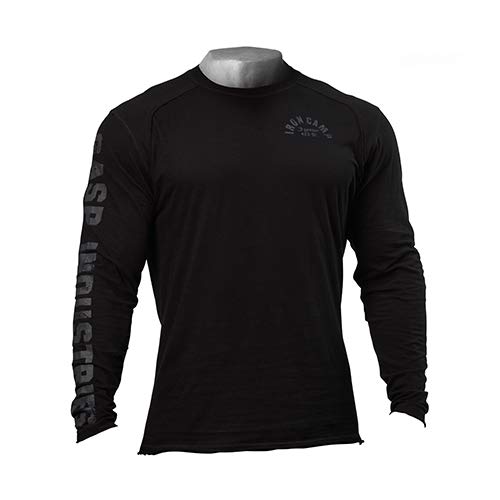 Preisvergleich Produktbild GASP Herren, Throwback LS Tee (Black), XL