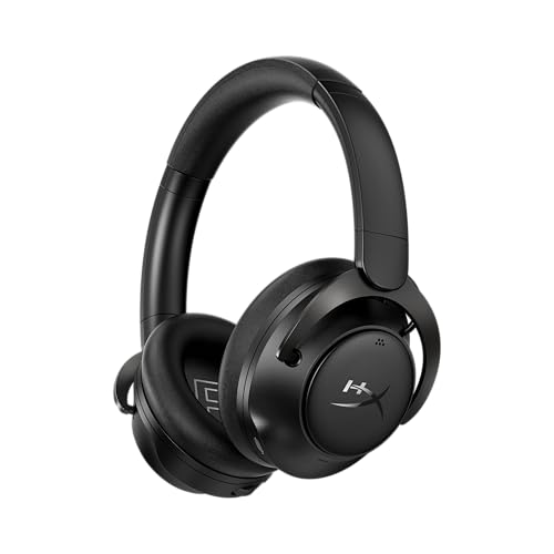 HyperX Cloud Mix 2 słuchawki bezprzewodowe z redukcją szumów, do gier, muzyki, połączeń, Bluetooth 5.3, USB-C, bateria 110h, kolor czarny