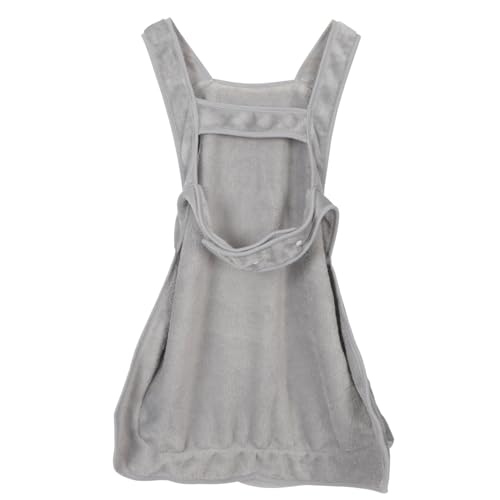 Mikikit Dog Sling Cat Carrier Apron Bag Comfortable Pet Holding Apron for and Grooming Reduces Shedding and Scratches for Cats and Small Dogs