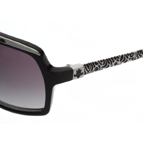 Affliction Sunglasses, Talon Black/Silver3