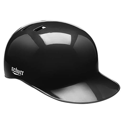 Schutt Sports Baseball/Softball Coach's Helmet, Black, Small