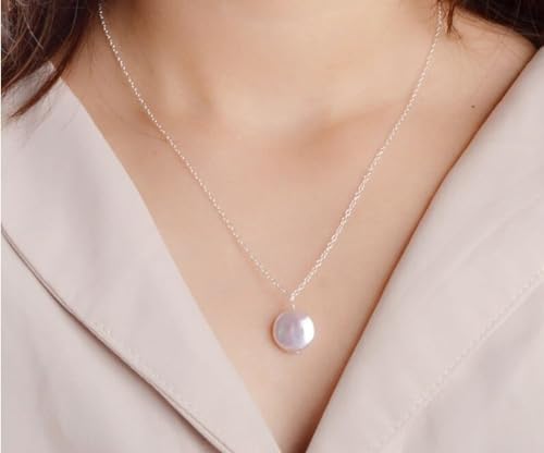 Neckin de perle en eau fraîche 12-13 mm pour look chic - 7