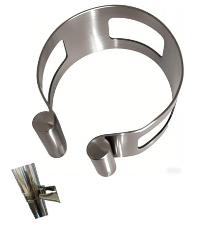 Stainless Steel Exhaust Clamp, Welding table clamps FOR Welding accessories pipe clamp fixation (2.5/3in) (2.5and3in)