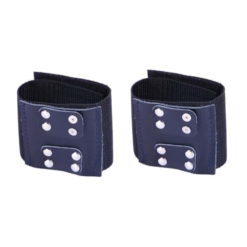 GOOHOCHY Sticky Design Bracelet Fish Wheel Fixator 1pc Wrist Band Fishing Leather Fish Wheel Holder Comfortable for Fishing Lovers Random Color