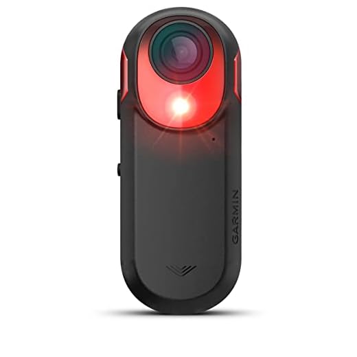 Garmin Varia RCT716, Radar de visión Trasera para Bicicleta con cámara y lámpara