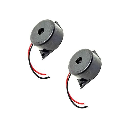 Image of AVS COMPONENTS 3-12v 32mm Pizo Buzzer Continuous Ringing Buzzer for Projects and Motorcycle